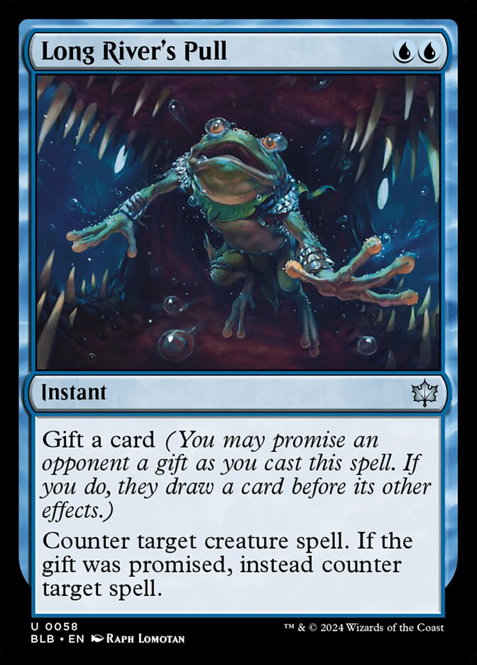 Long River's Pull: Bloomburrow