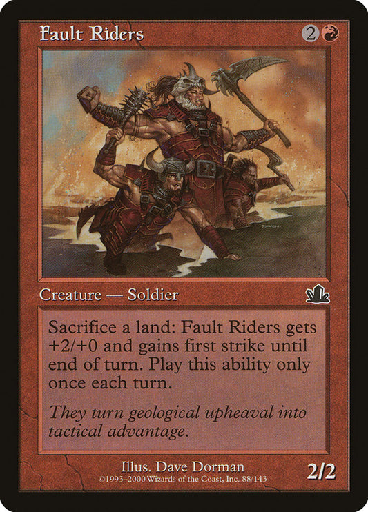 Fault Riders - (Foil): Prophecy