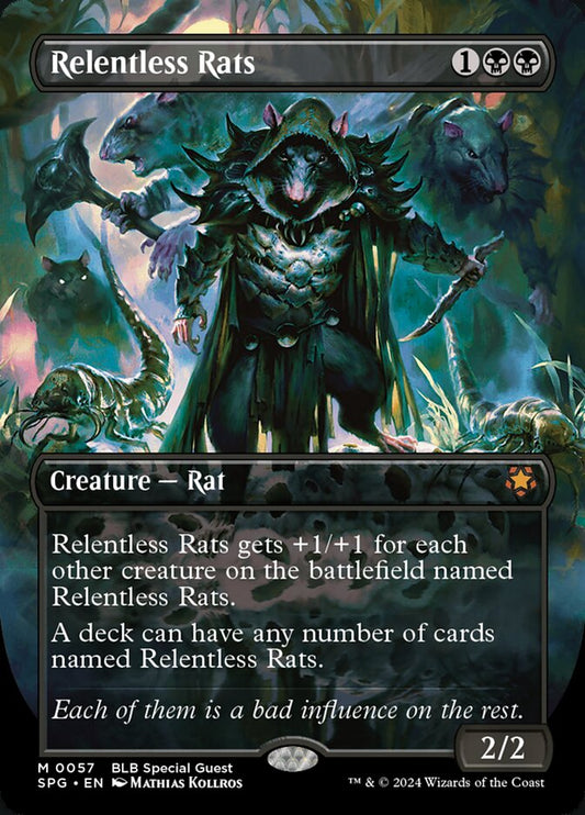 Relentless Rats (Borderless) - (Foil): Special Guests