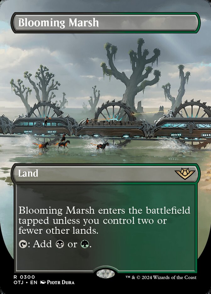 Blooming Marsh (Borderless): Outlaws of Thunder Junction