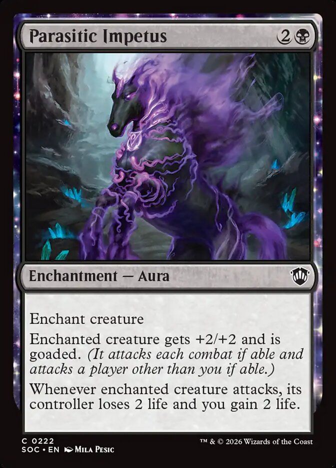 Parasitic Impetus: Secrets of Strixhaven Commander