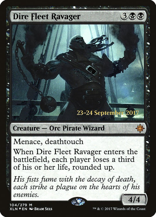 Dire Fleet Ravager (Prerelease) (Ixalan) - (Foil): Ixalan Promos