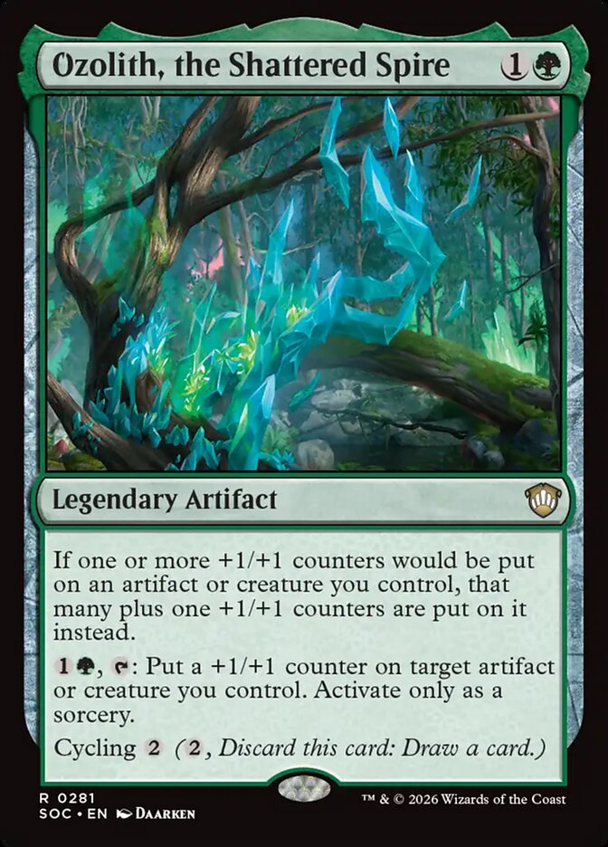 Ozolith, the Shattered Spire: Secrets of Strixhaven Commander