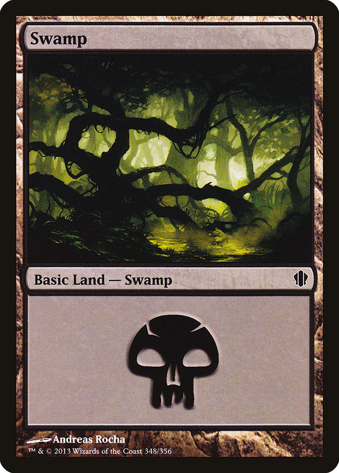 Swamp (#348): Commander 2013