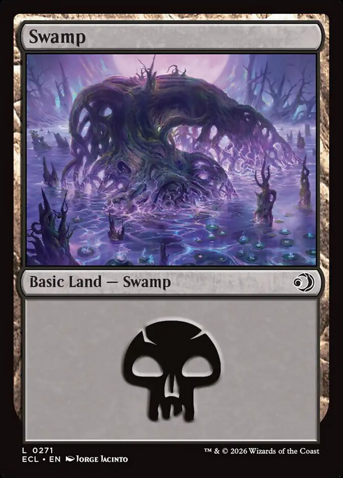 Swamp (#271) - (Foil): Lorwyn Eclipsed