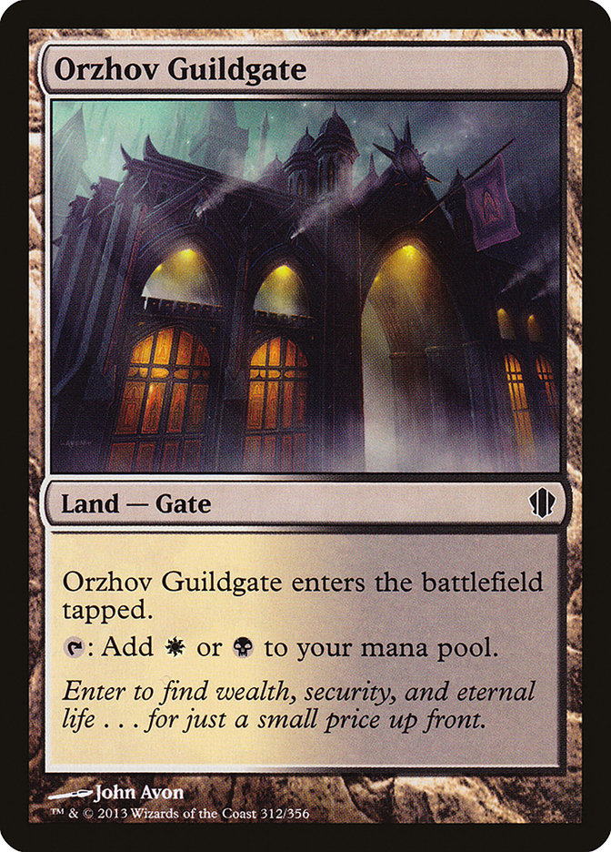 Orzhov Guildgate: Commander 2013