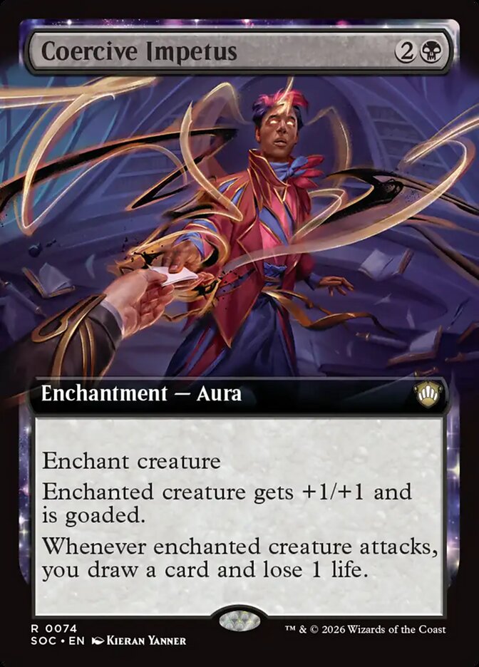 Coercive Impetus: Secrets of Strixhaven Commander
