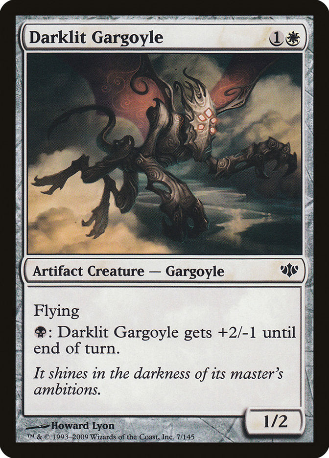Darklit Gargoyle - (Foil): Conflux