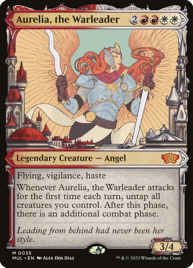 Aurelia, the Warleader (Showcase): Multiverse Legends
