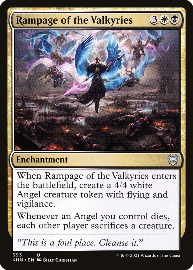 Rampage of the Valkyries (Theme Booster): Kaldheim