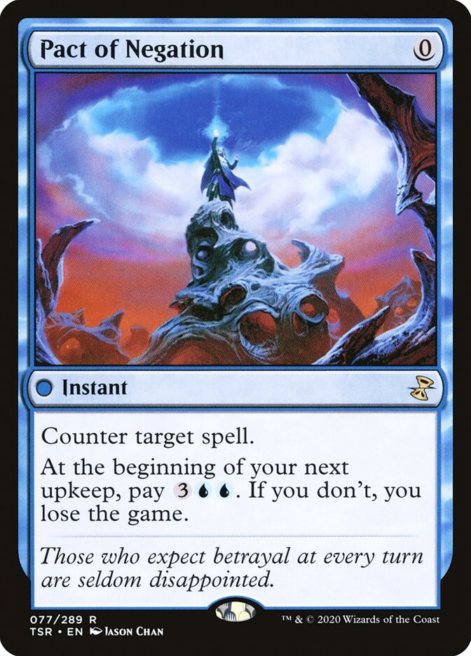 Pact of Negation - (Foil): Time Spiral Remastered