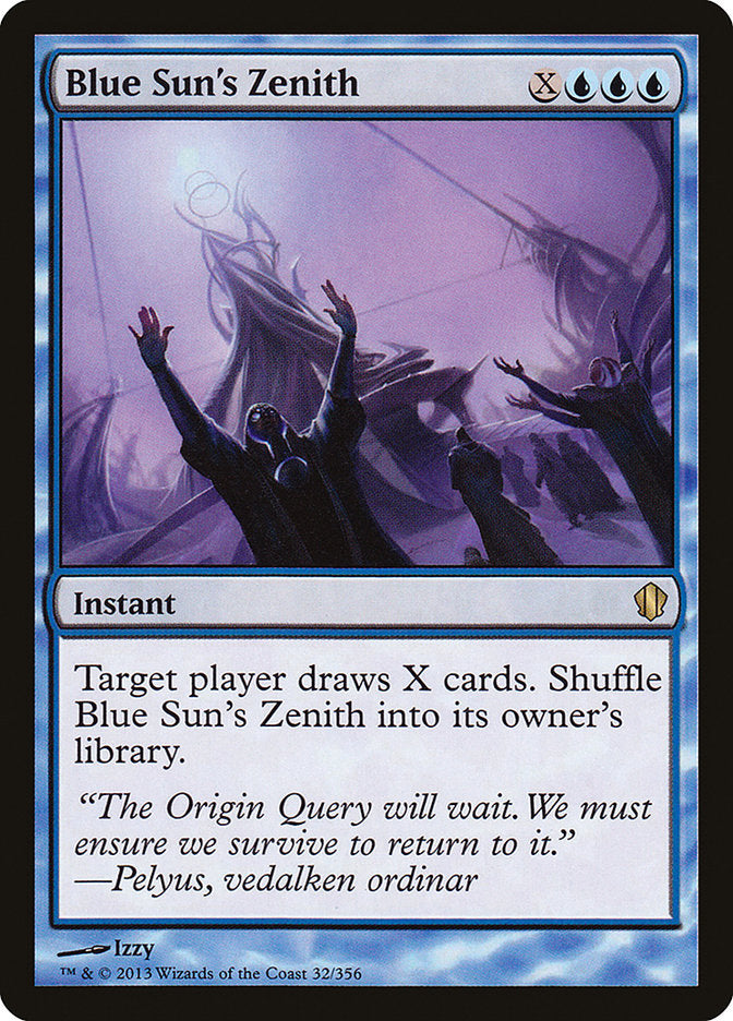 Blue Sun's Zenith: Commander 2013