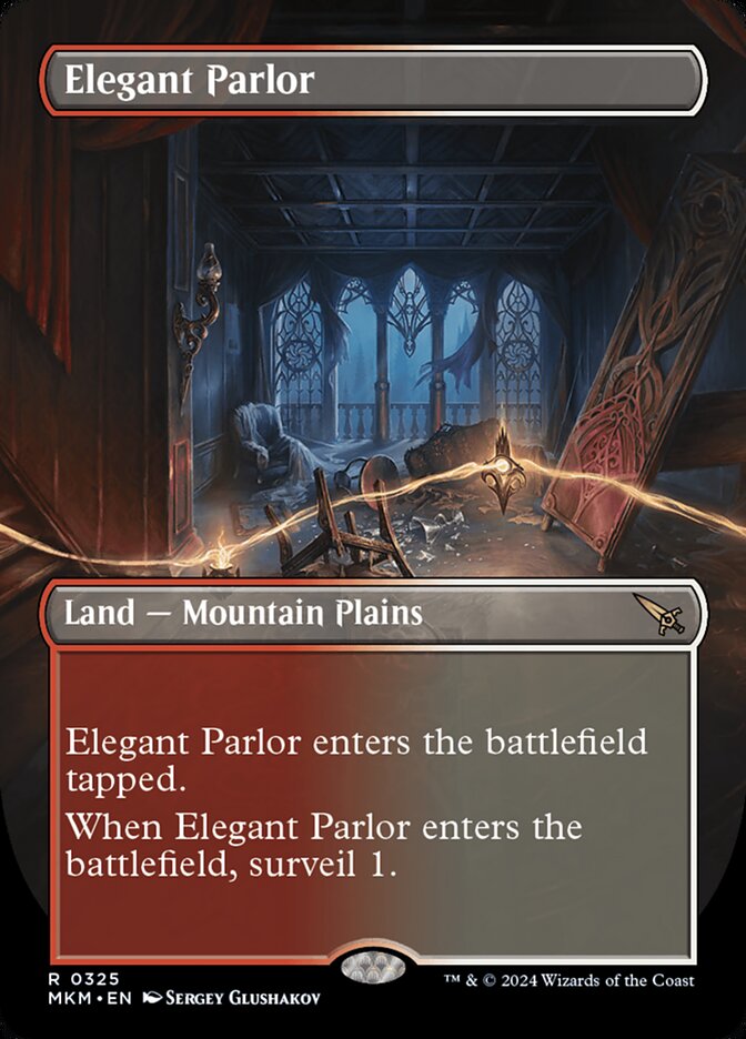 Elegant Parlor (Borderless) - (Foil): Murders at Karlov Manor