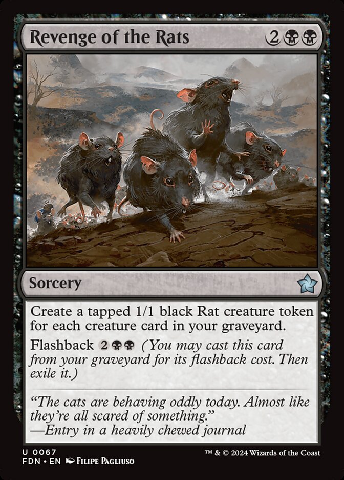 Revenge of the Rats - (Foil): Foundations