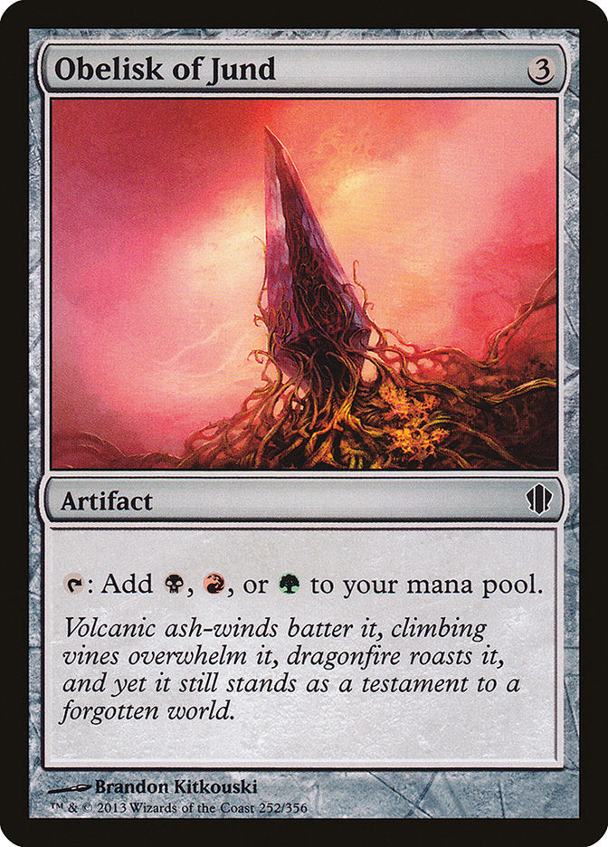 Obelisk of Jund: Commander 2013