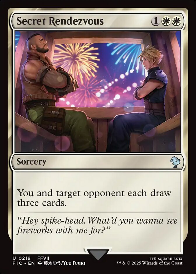 Secret Rendezvous (#219) - (Foil): Final Fantasy Commander