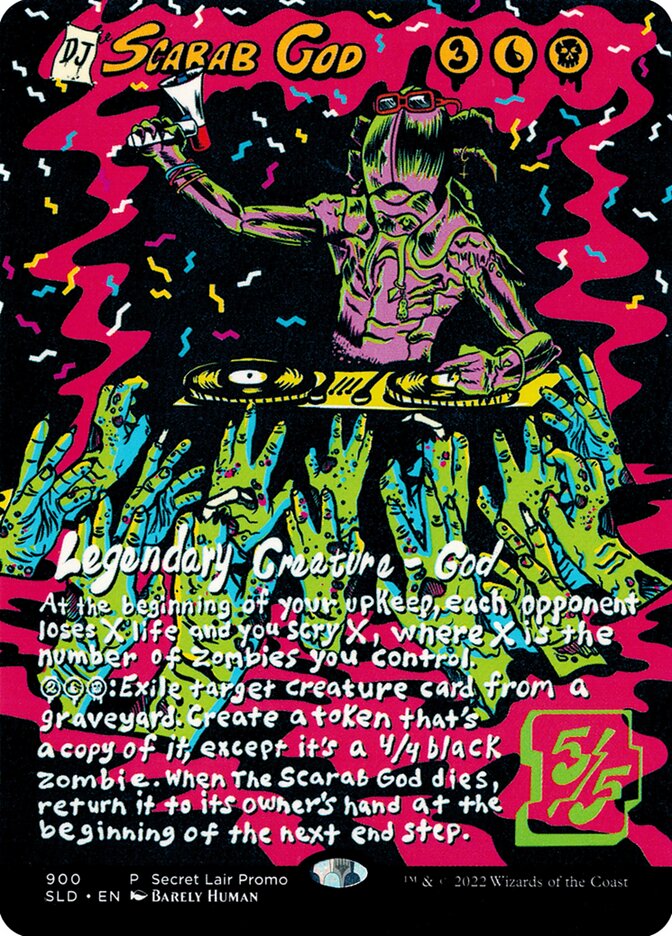 The Scarab God (Secret Lair) (Borderless)