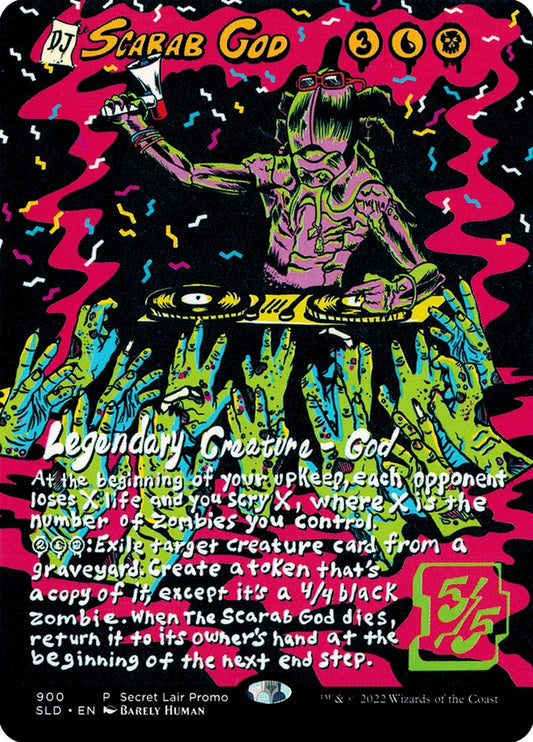 The Scarab God (Secret Lair) (Borderless)