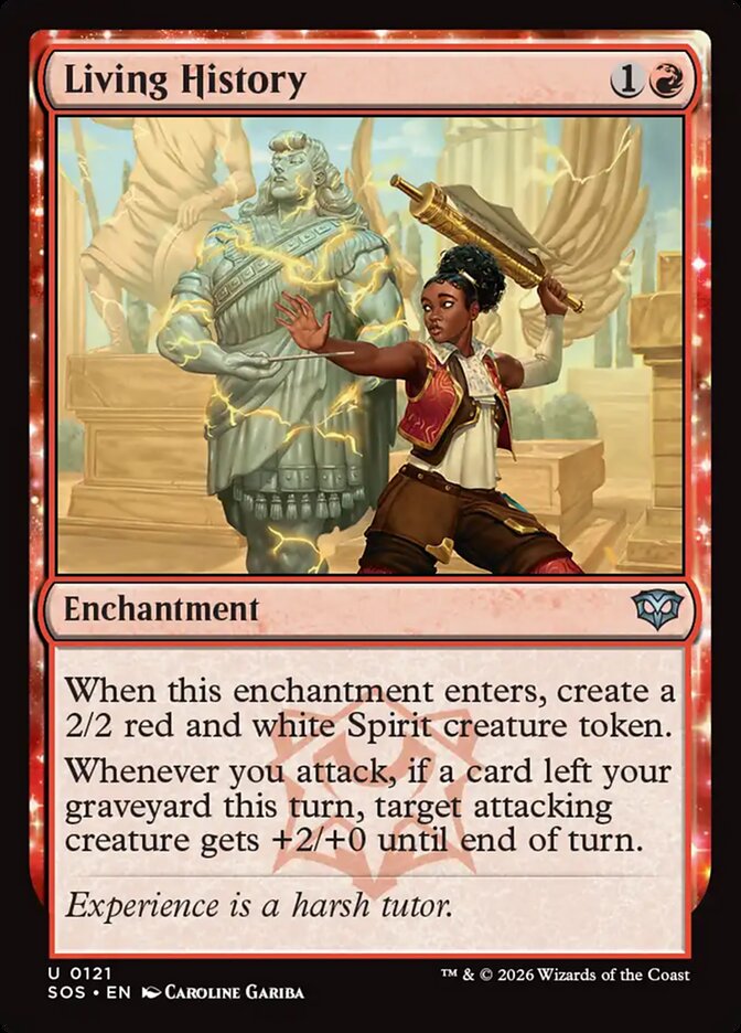 Living History - (Foil): Secrets of Strixhaven