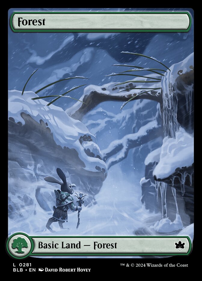 Forest (#281) (Full Art): Bloomburrow