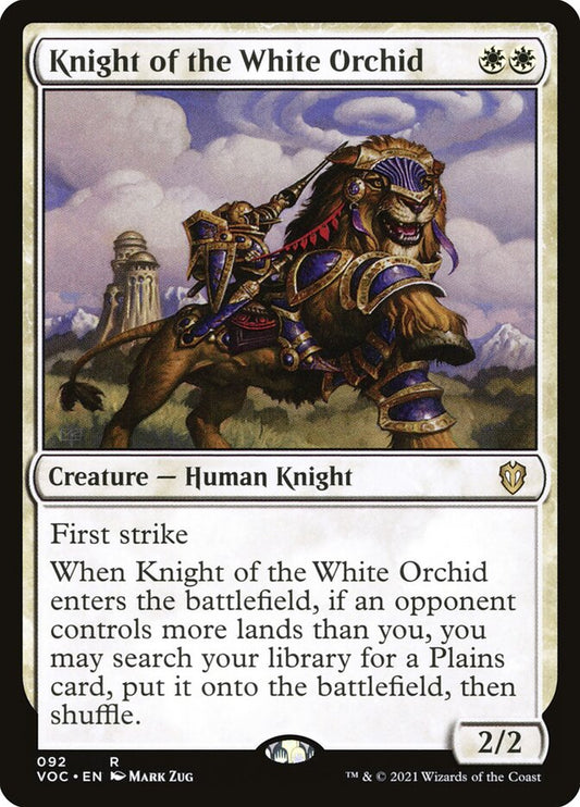 Knight of the White Orchid: Crimson Vow Commander