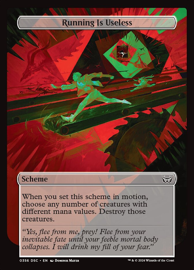 Running Is Useless: Duskmourn: House of Horror Commander