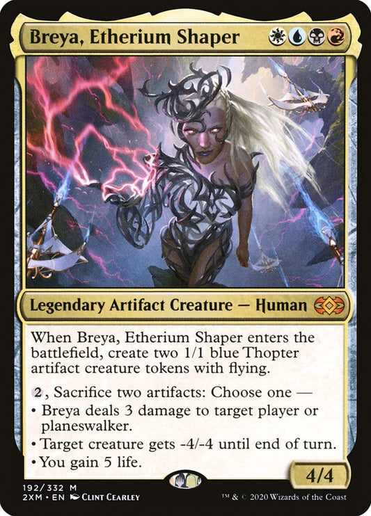 Breya, Etherium Shaper - (Foil): Double Masters