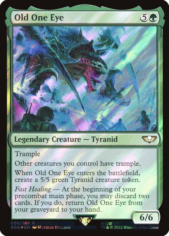 Old One Eye - (Foil): Warhammer 40,000 Commander