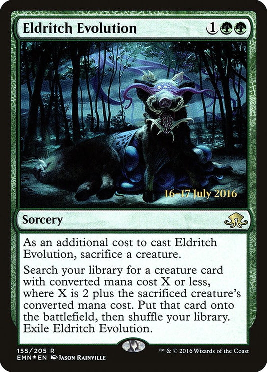 Eldritch Evolution (Prerelease) (Eldritch Moon) - (Foil): Eldritch Moon Promos