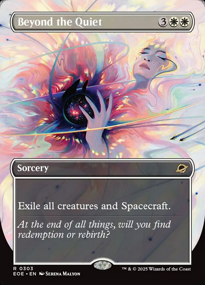 Beyond the Quiet (Borderless) - (Foil): Edge of Eternities