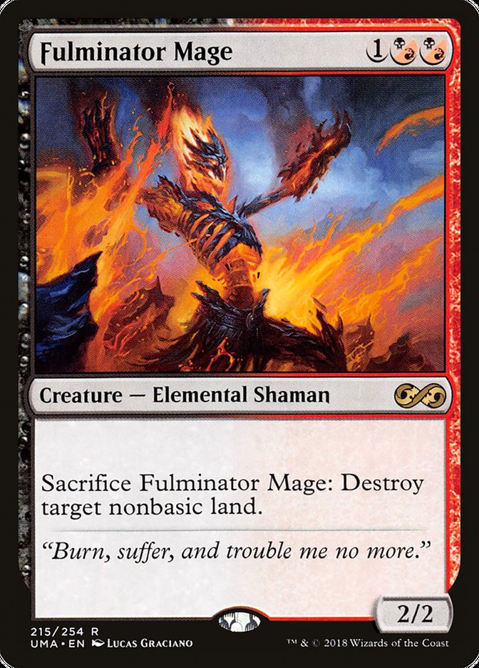 Fulminator Mage - (Foil): Ultimate Masters