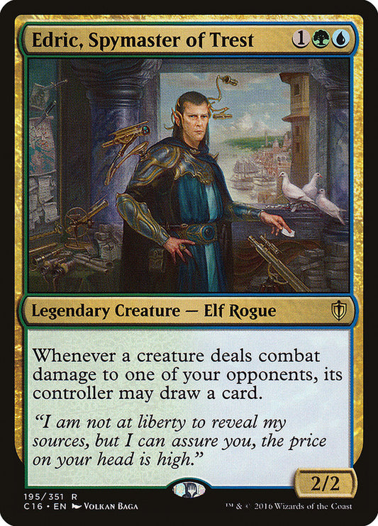 Edric, Spymaster of Trest: Commander 2016