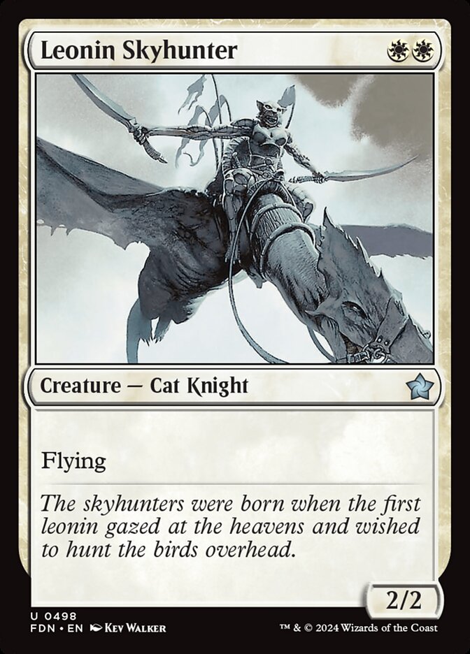 Leonin Skyhunter: Foundations