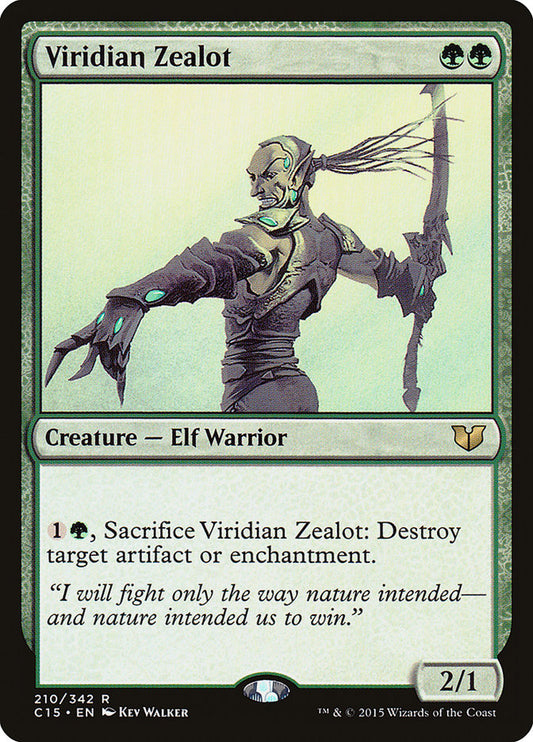 Viridian Zealot: Commander 2015