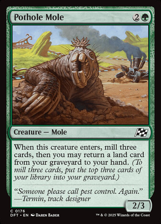 Pothole Mole - (Foil): Aetherdrift