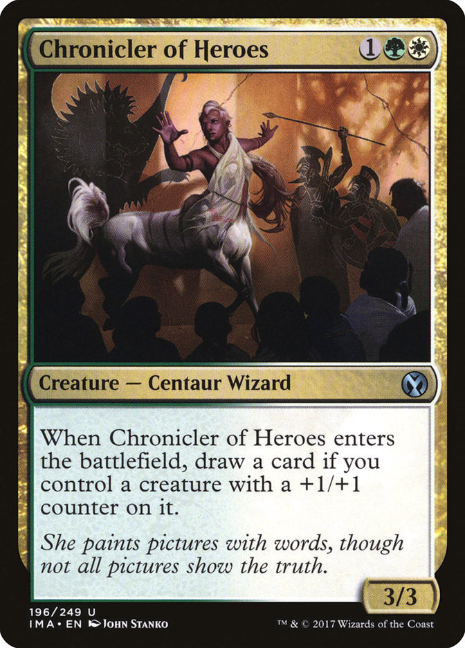 Chronicler of Heroes: Iconic Masters