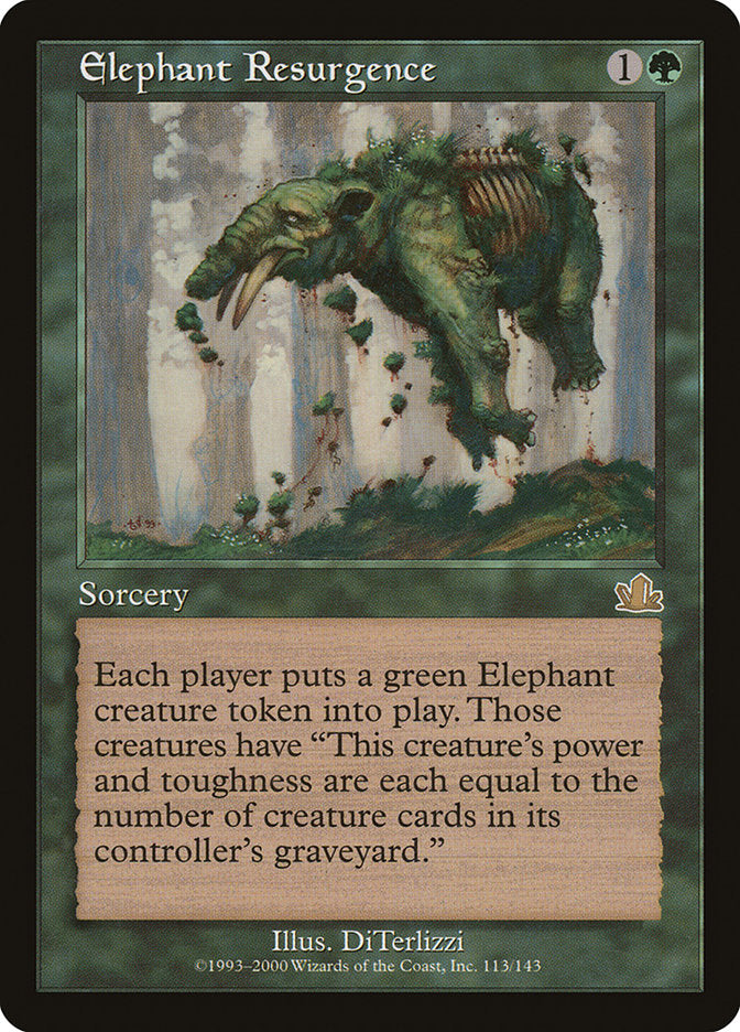 Elephant Resurgence - (Foil): Prophecy