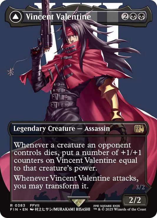 Vincent Valentine // Galian Beast (#383) (Borderless) - (Foil): Final Fantasy
