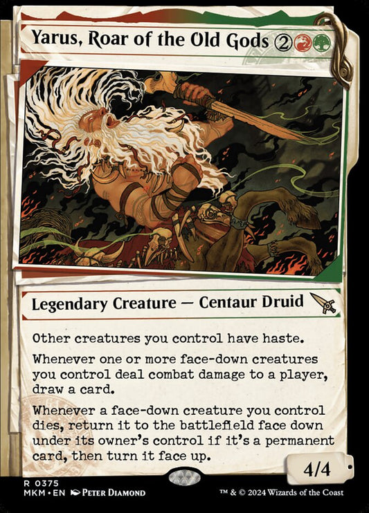 Yarus, Roar of the Old Gods (Showcase) - (Foil): Murders at Karlov Manor
