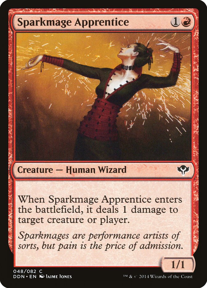 Sparkmage Apprentice: Duel Decks: Speed vs. Cunning
