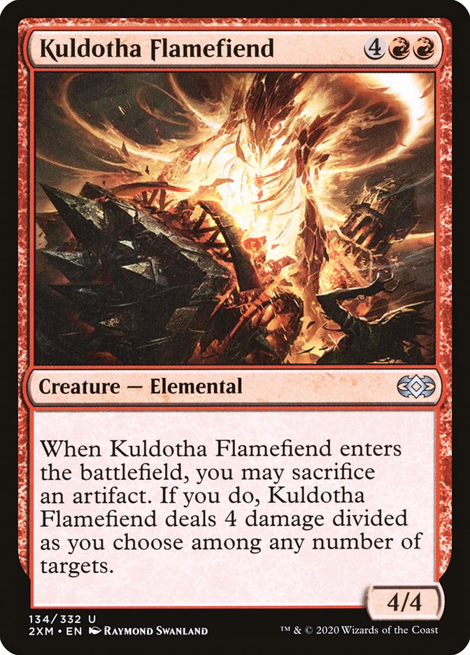 Kuldotha Flamefiend: Double Masters
