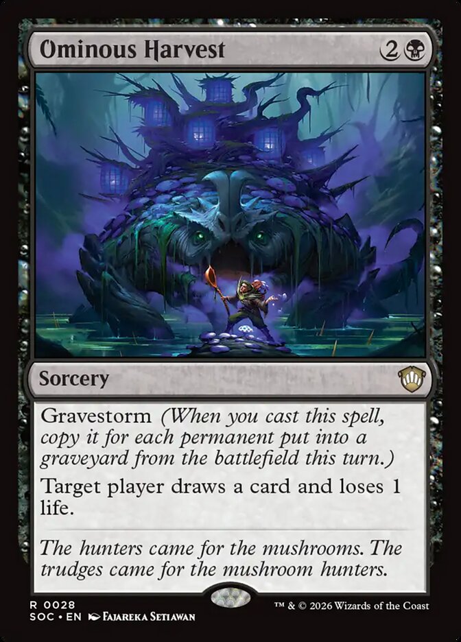 Ominous Harvest: Secrets of Strixhaven Commander