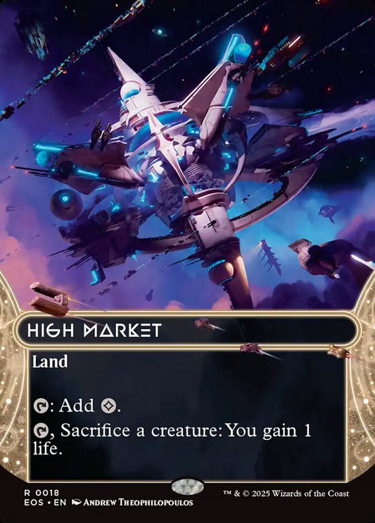 High Market (#018) (Borderless): Edge of Eternities: Stellar Sights