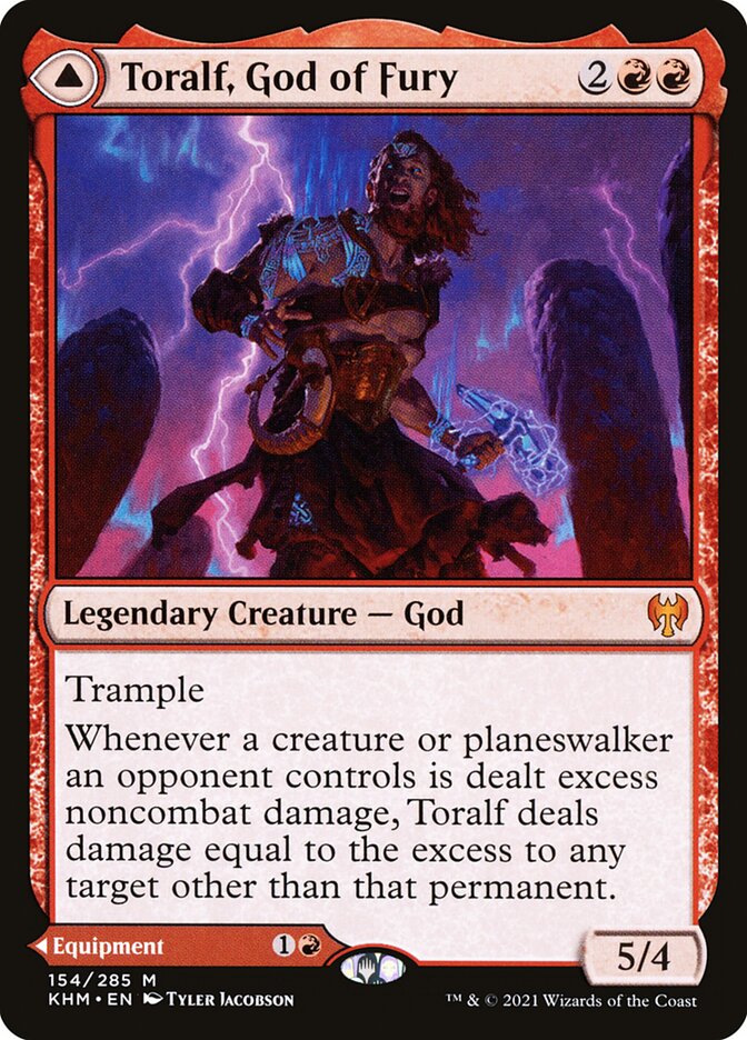 Toralf, God of Fury // Toralf's Hammer: Kaldheim