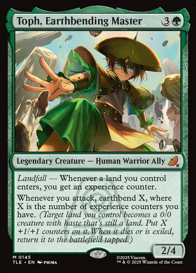 Toph, Earthbending Master: Avatar: The Last Airbender Eternal
