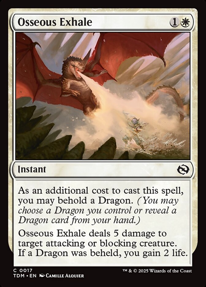 Osseous Exhale: Tarkir: Dragonstorm