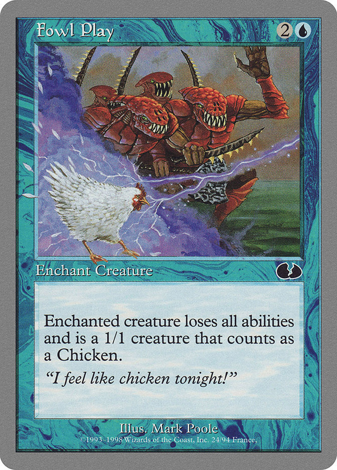 Fowl Play: Unglued