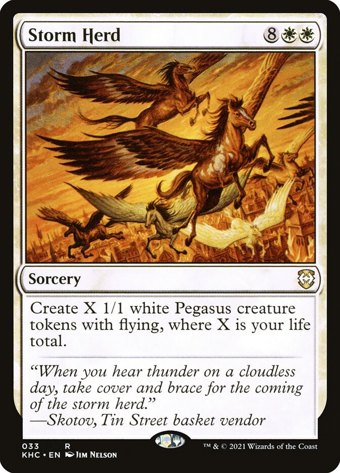 Storm Herd: Kaldheim Commander