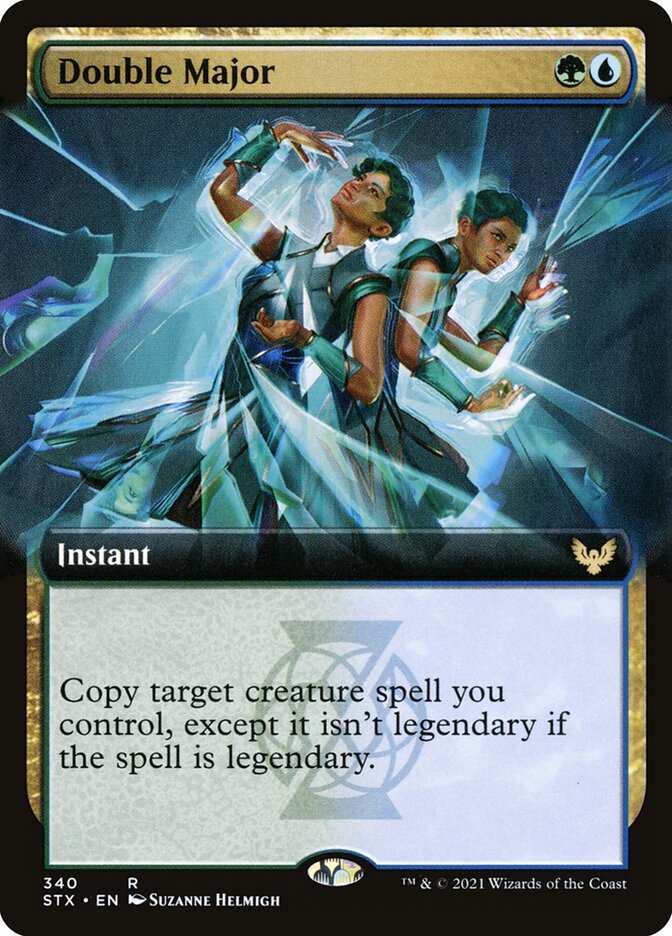 Double Major (Extended Art): Strixhaven: School of Mages