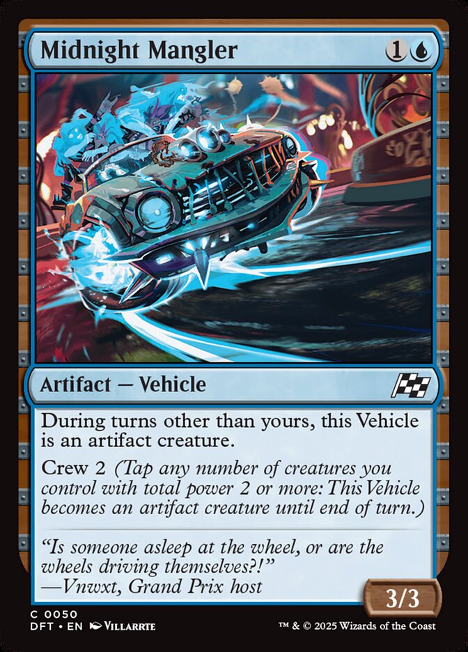 Midnight Mangler - (Foil): Aetherdrift